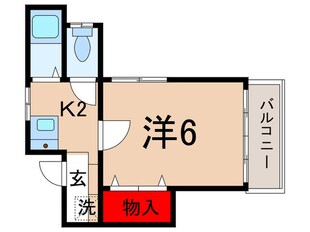 第２大永コ－ポの物件間取画像